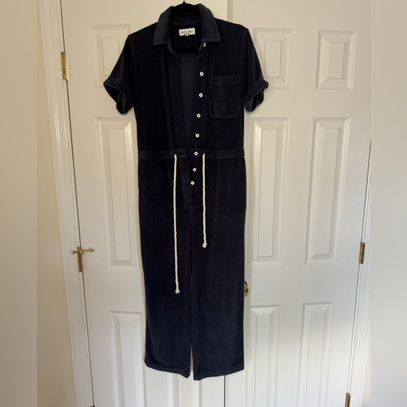 Alex Mill Navy Terrycloth Romper (size XS) - Picture 2 of 5